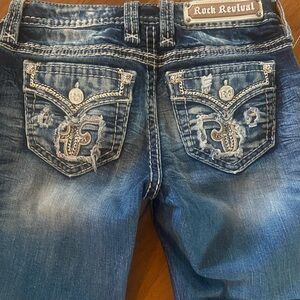 Rock revival ankle skinny Jean
